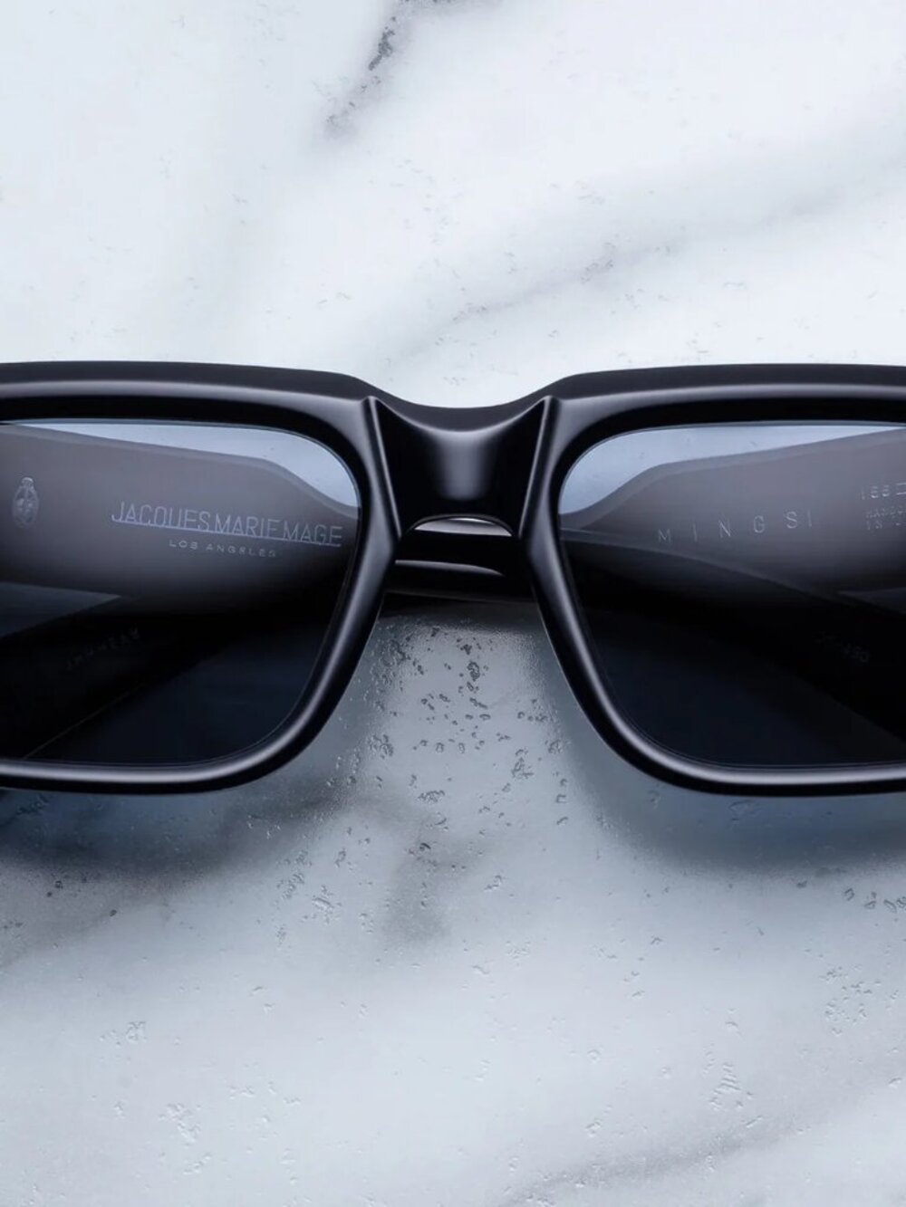 Jacques Marie Mage Hemmings Sun In Lacquer Black JMMHE8A JMM Hemmings Sunglasses